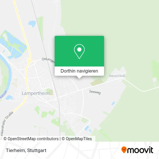 Tierheim Karte