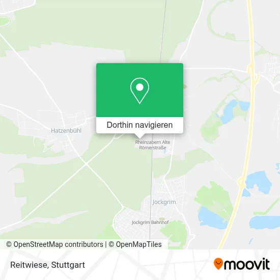 Reitwiese Karte