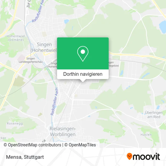 Mensa Karte