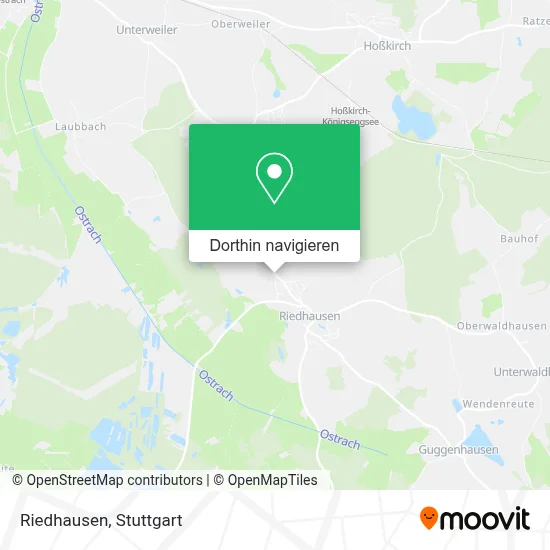 Riedhausen Karte