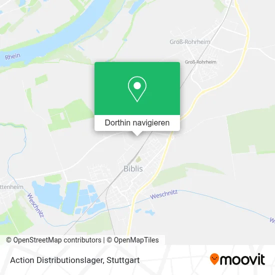 Action Distributionslager Karte
