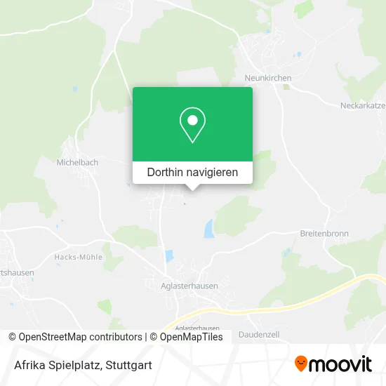Afrika Spielplatz Karte