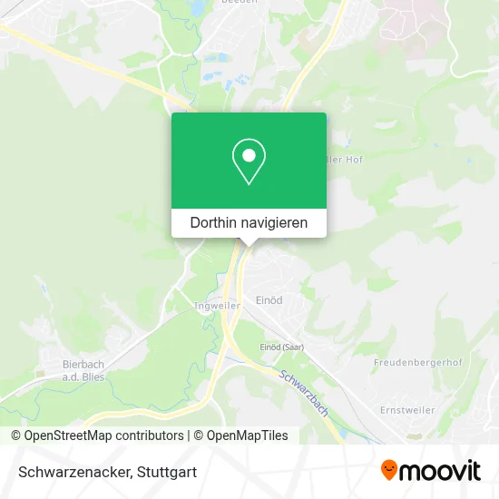 Schwarzenacker Karte