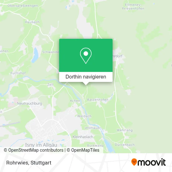 Rohrwies Karte