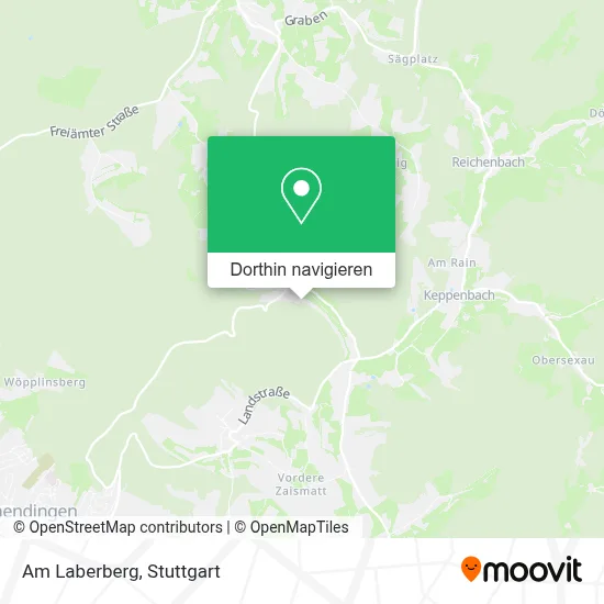 Am Laberberg Karte