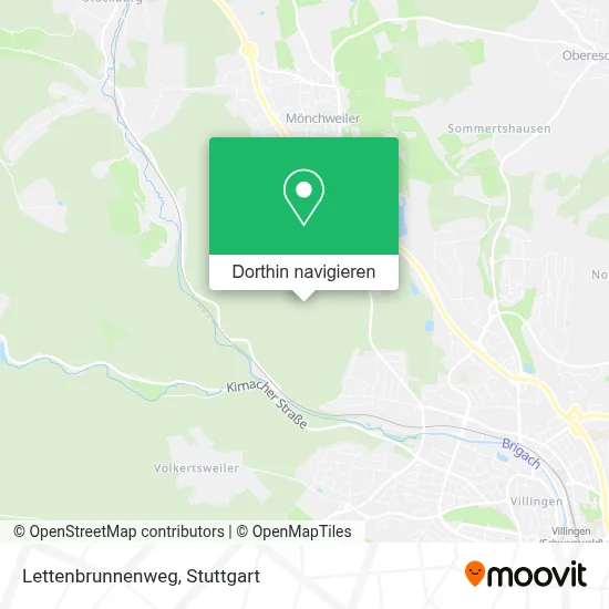 Lettenbrunnenweg Karte