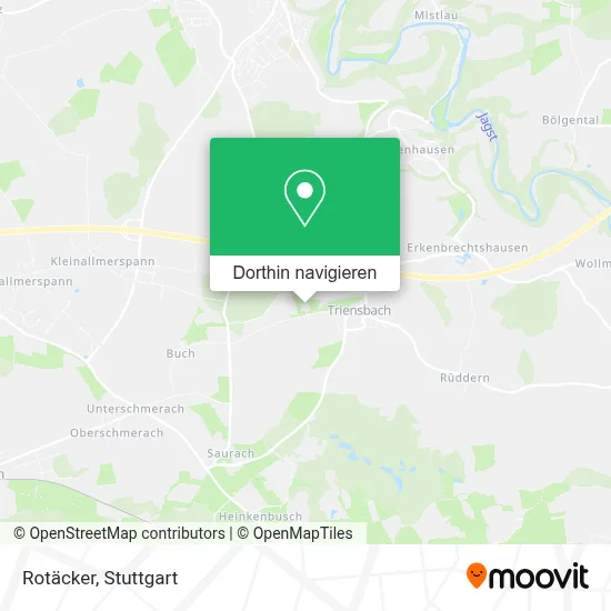 Rotäcker Karte