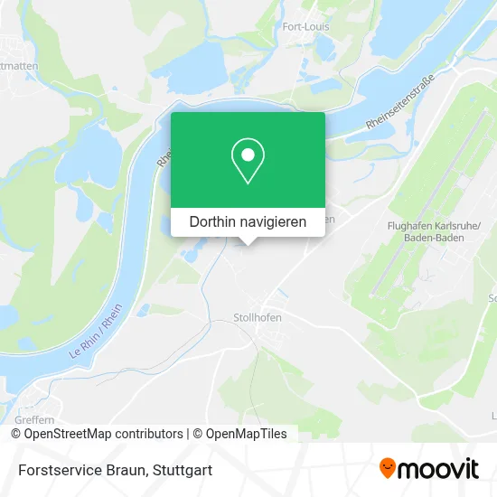 Forstservice Braun Karte