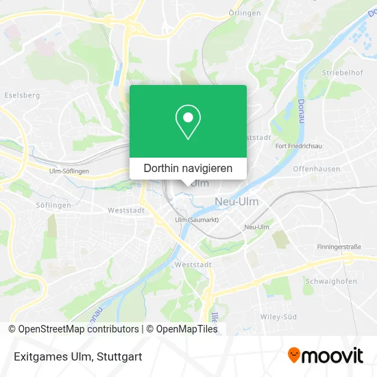 Exitgames Ulm Karte