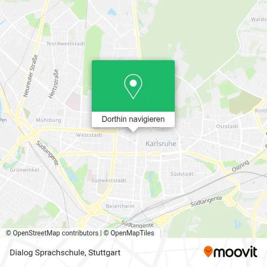 Dialog Sprachschule Karte