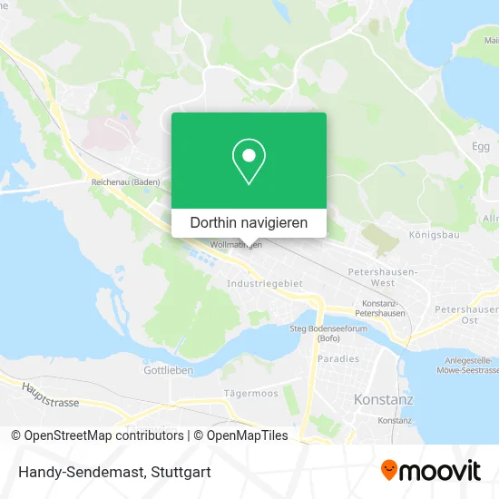 Handy-Sendemast Karte