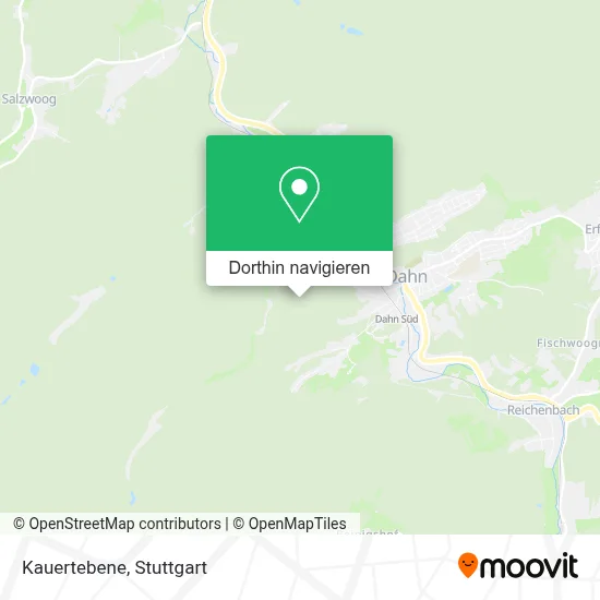 Kauertebene Karte