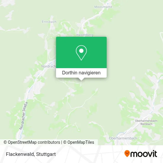 Flackenwald Karte