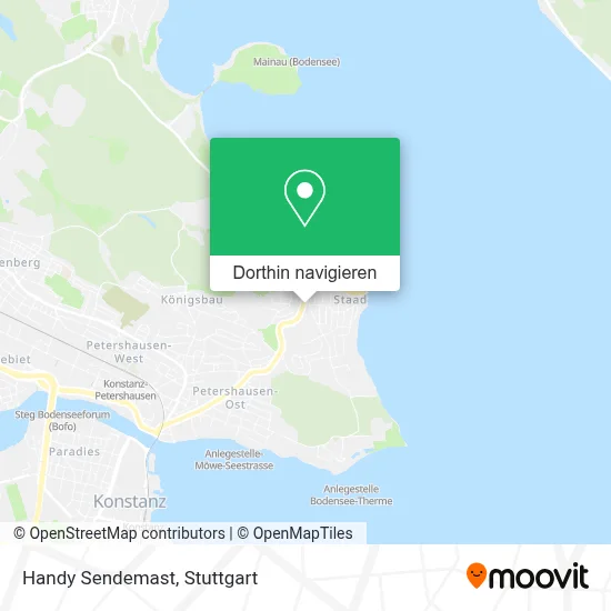 Handy Sendemast Karte