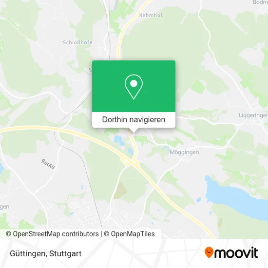 Güttingen Karte