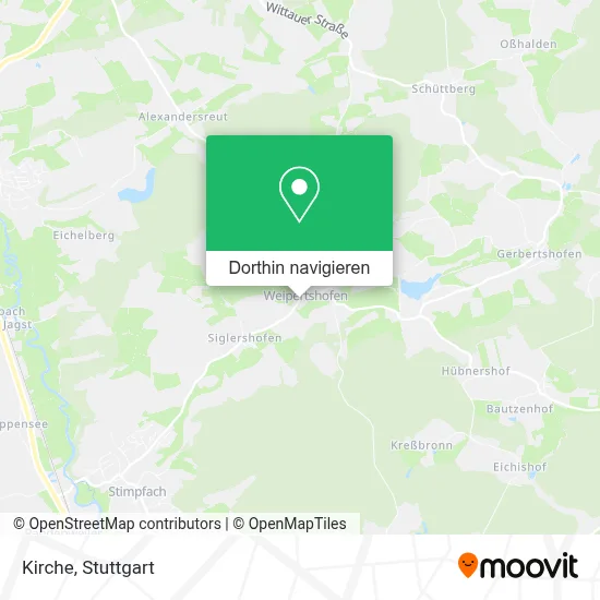 Kirche Karte
