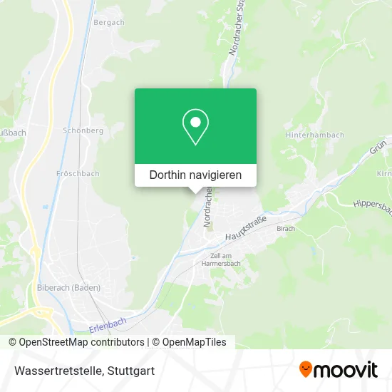 Wassertretstelle Karte