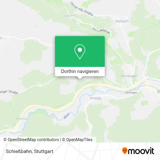Schießbahn Karte