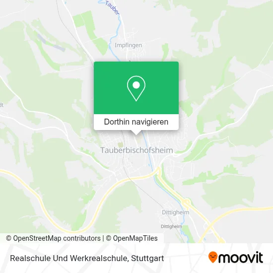Realschule Und Werkrealschule Karte