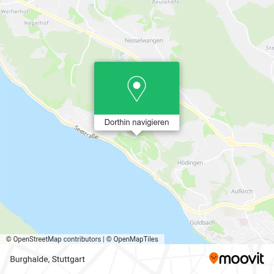 Burghalde Karte