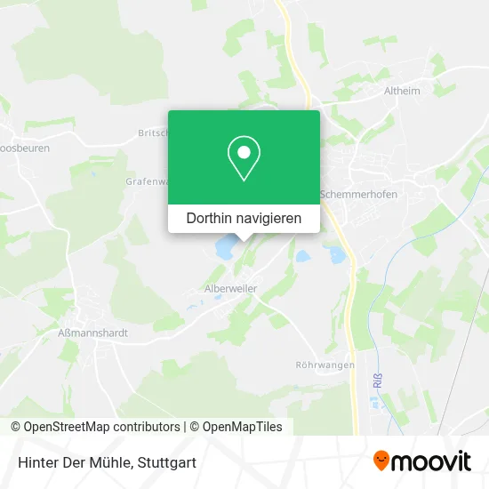 Hinter Der Mühle Karte