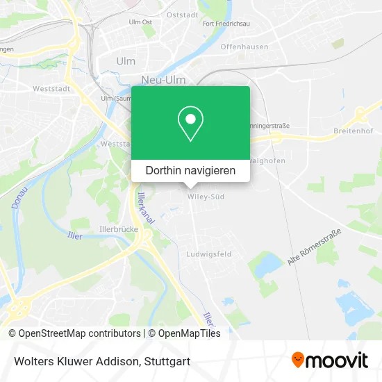 Wolters Kluwer Addison Karte