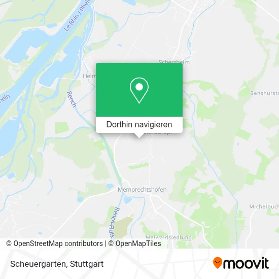 Scheuergarten Karte