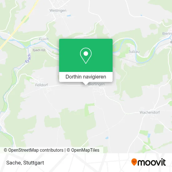 Sache Karte