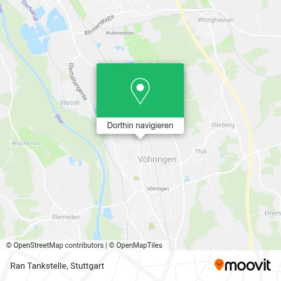 Ran Tankstelle Karte