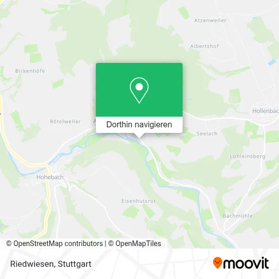 Riedwiesen Karte