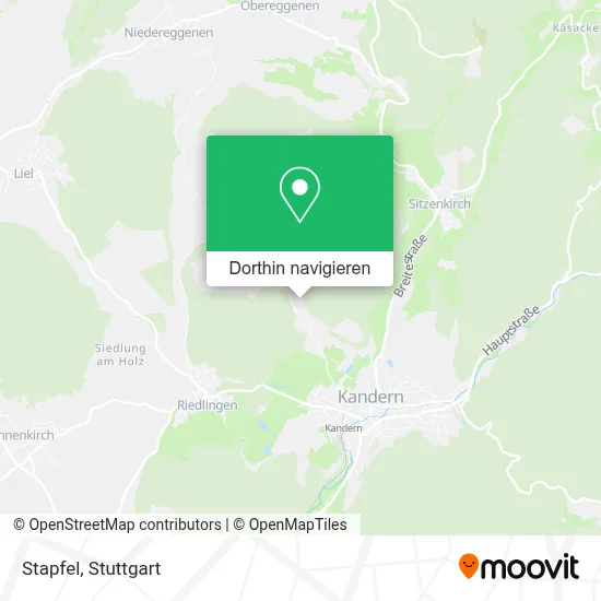 Stapfel Karte