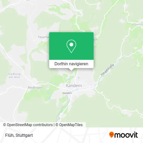 Flüh Karte