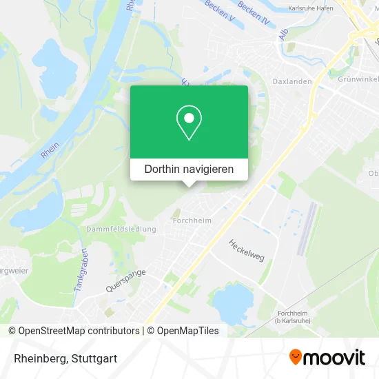 Rheinberg Karte