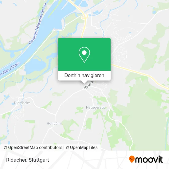 Ridacher Karte