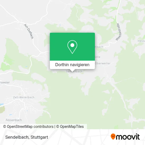 Sendelbach Karte