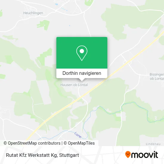 Rutat Kfz Werkstatt Kg Karte