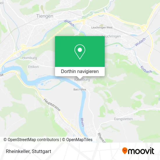 Rheinkeller Karte