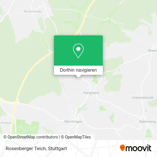 Rosenberger Teich Karte