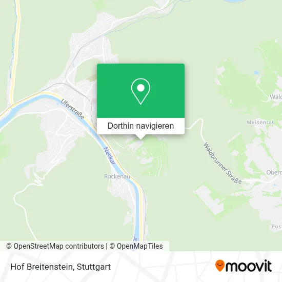 Hof Breitenstein Karte