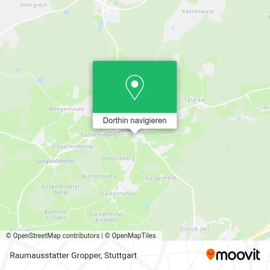 Raumausstatter Gropper Karte