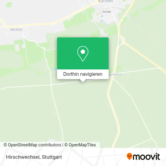 Hirschwechsel Karte