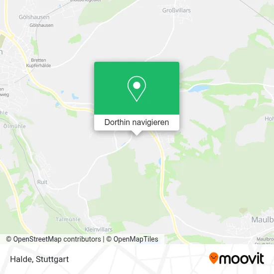 Halde Karte