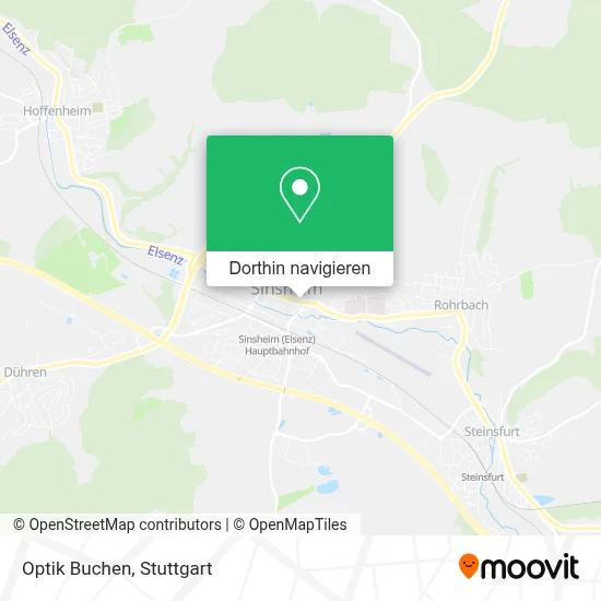 Optik Buchen Karte