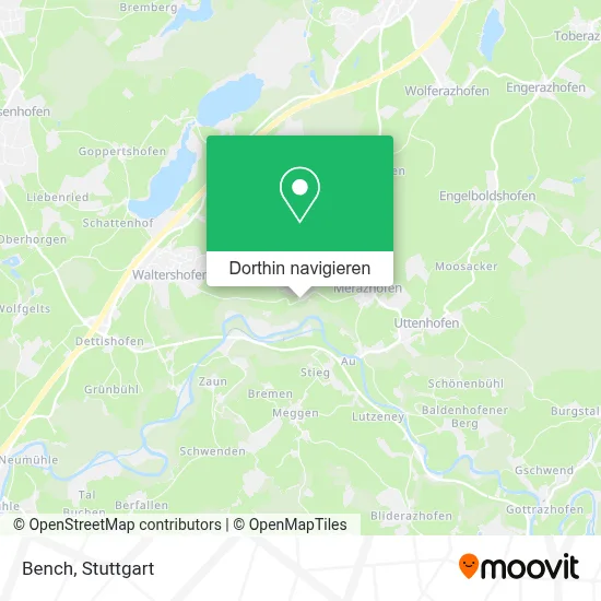 Bench Karte