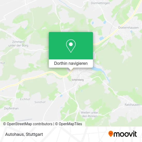 Autohaus Karte