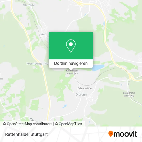 Rattenhalde Karte