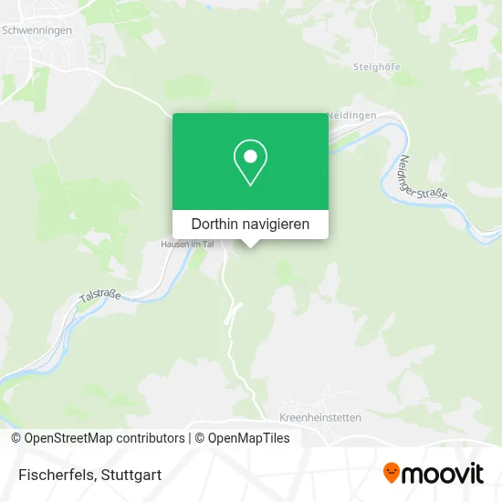 Fischerfels Karte