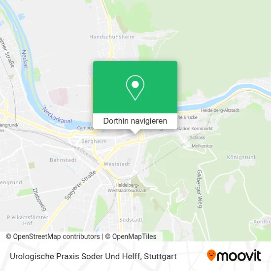 Urologische Praxis Soder Und Helff Karte