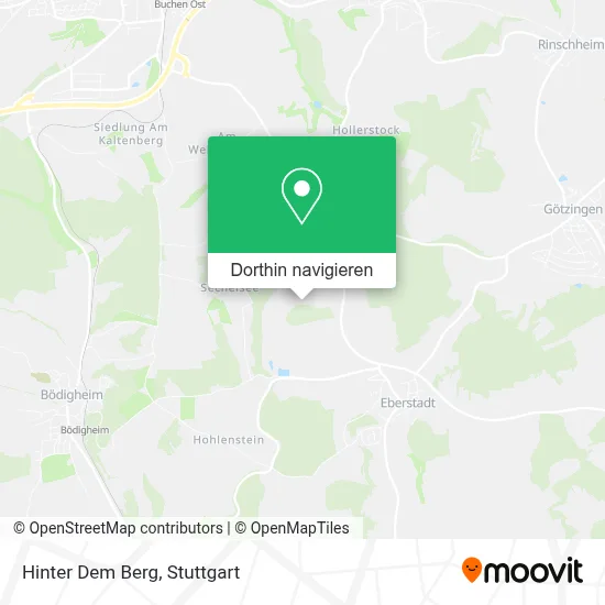 Hinter Dem Berg Karte