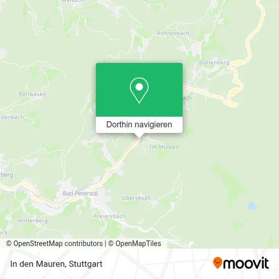 In den Mauren Karte